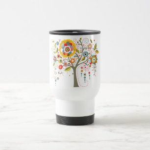 Blooming Tree Travel Mug