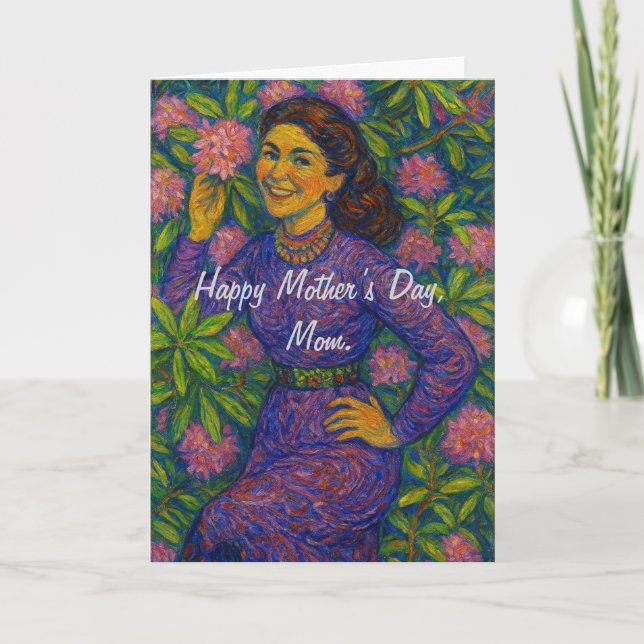 Blooming With Love Holiday Card (Front)