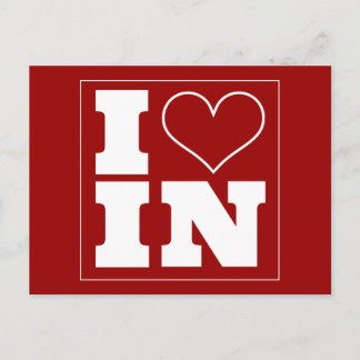 Bloomington (IN) Tailgate Invitation Postcard