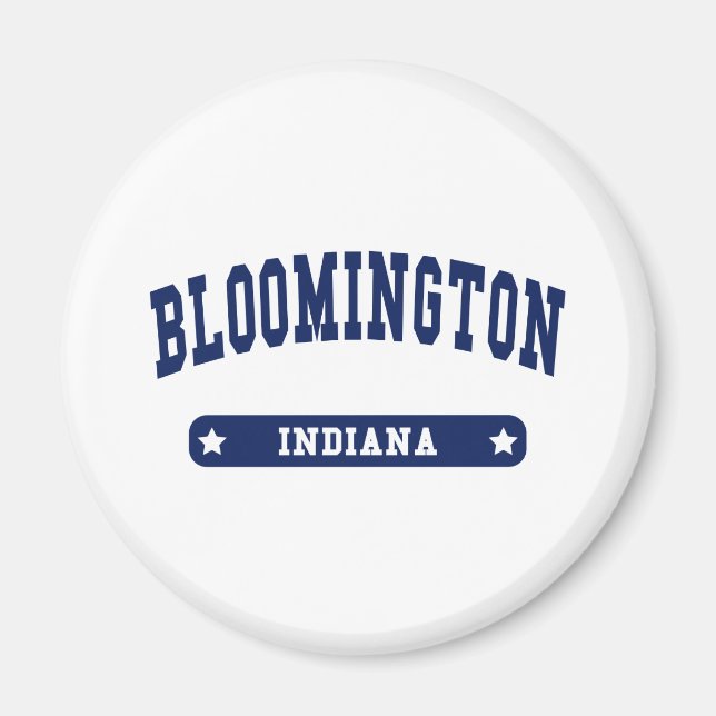 Bloomington Indiana College Style t shirts Magnet (Front)
