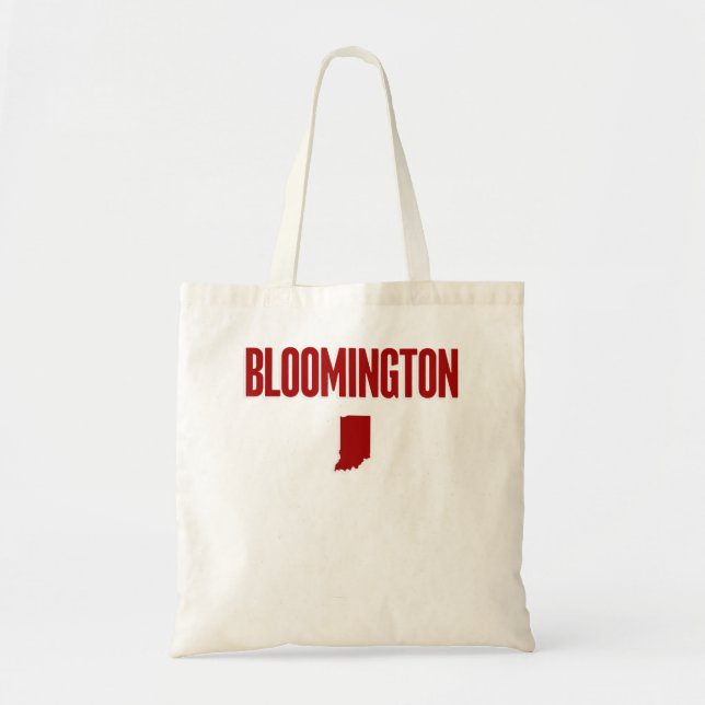 Bloomington Indiana Home State  Tote Bag (Front)