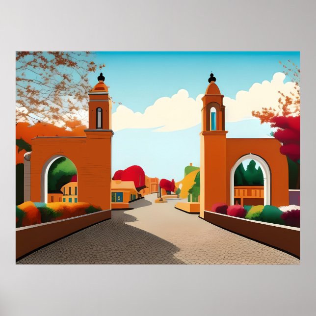 Bloomington Indiana Poster (Front)