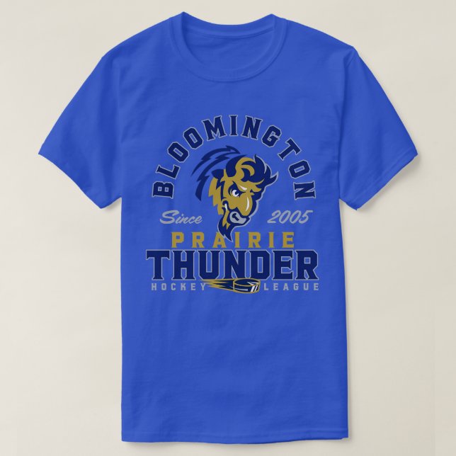 Bloomington Prairie Thunder T-Shirt (Design Front)