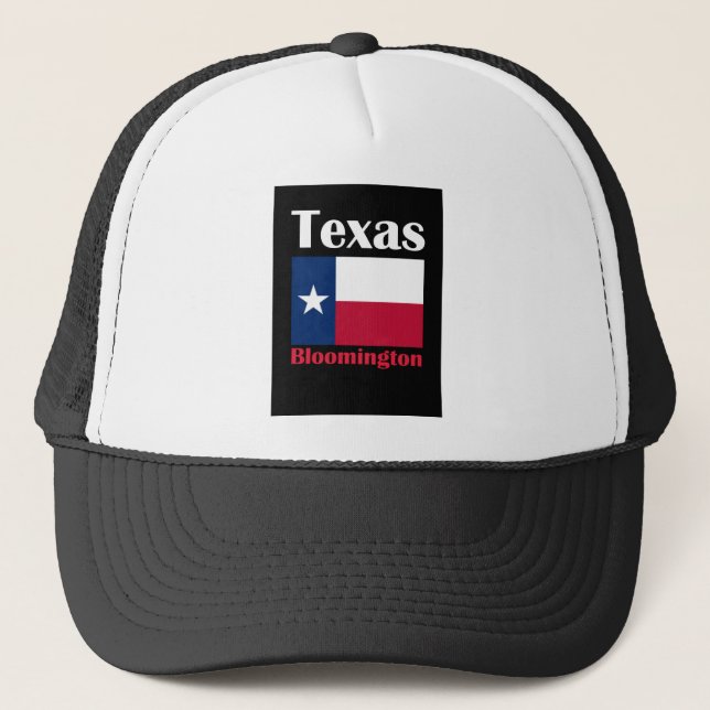 Bloomington TX Trucker Hat (Front)