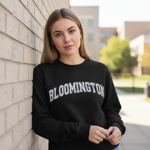 BLOOMINGTON University-Style America College Sweatshirt