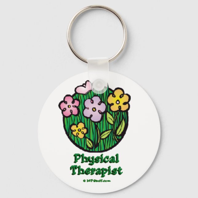 Blooms 1 PT Key Ring (Front)
