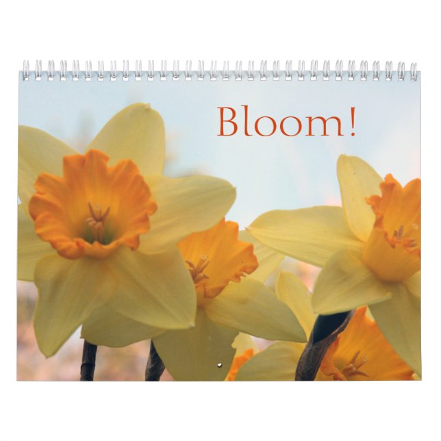 Blooms Calendar (Cover)