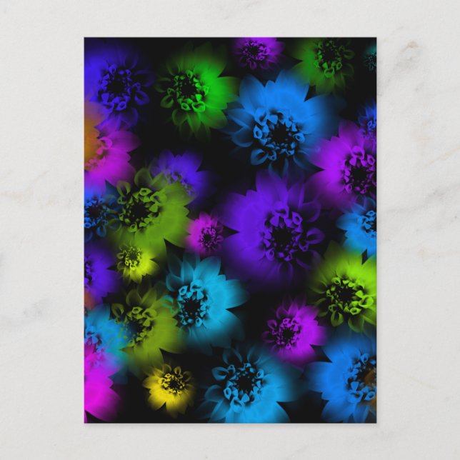 Blooms in the Shadows Postcard (Front)