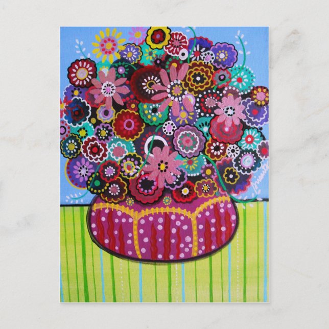 BLOOMS POSTCARD (Front)