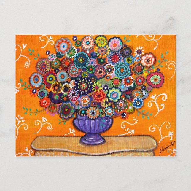 BLOOMS POSTCARD (Front)