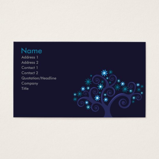 Blooms Profile Card