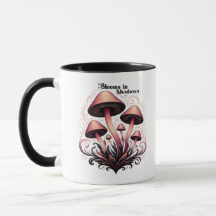 Blooms Shadows - Whimsigoth Mushroom Art Pastel Go Mug