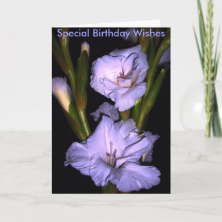 blooms, Special Birthday Wishes Card