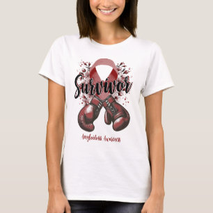 Blossom Amyloidosis Warrior Survivor T-Shirt
