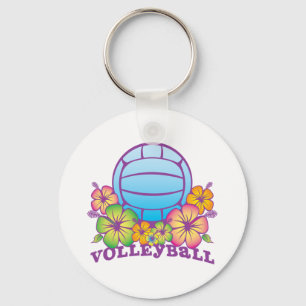 Blossom Beach Volleyball Key Ring