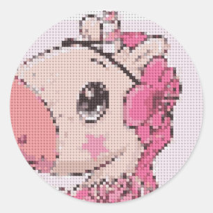 Blossom Belle Unicorn Stickers