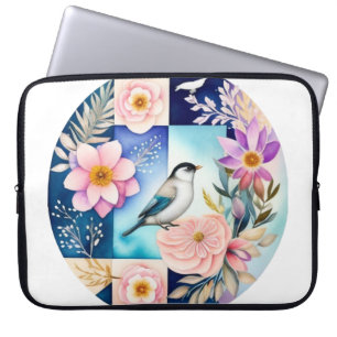 Blossom & Bird  Laptop Sleeve