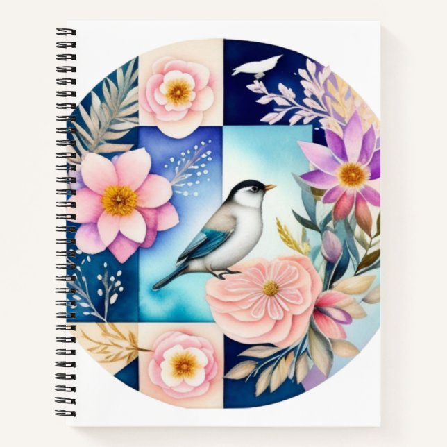 Blossom & Bird  Notebook (Front)