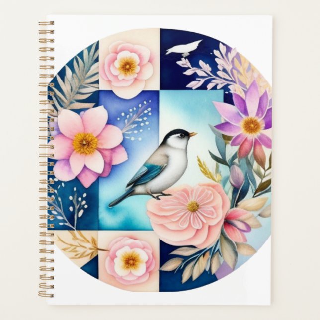 Blossom & Bird  Planner (Front)