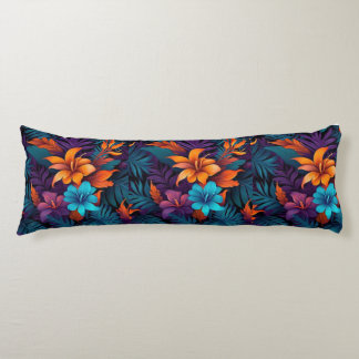 Blossom Bliss: A Floral Haven Body Cushion