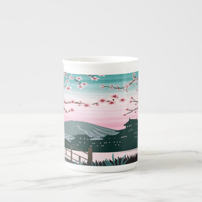 Blossom Bone China Mug (Front)