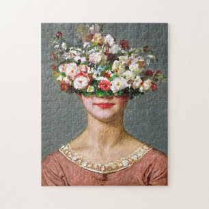 “Blossom Bonnet” Helen - Art & Floral Society Jigsaw Puzzle