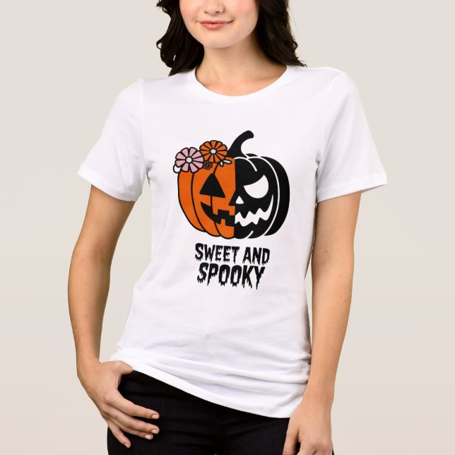 Blossom & Boo Tri-Blend Shirt (Front)