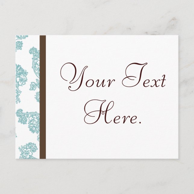 blossom border postcard (Front)