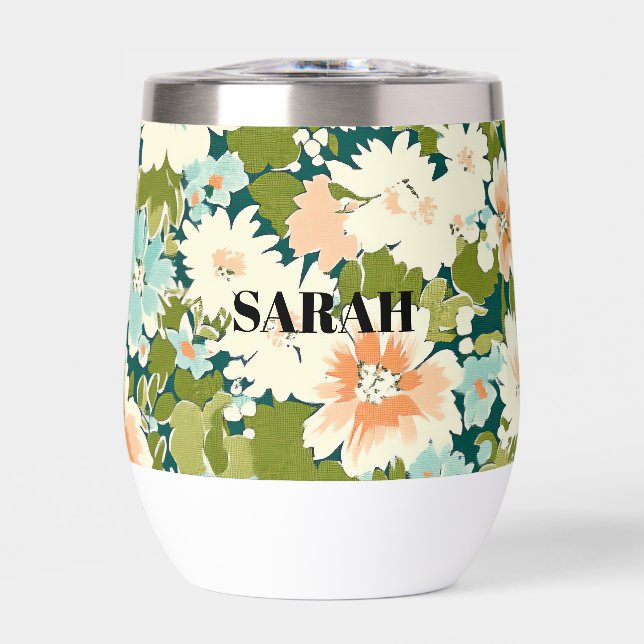 Blossom Brew Travel Mug (Front)