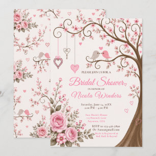 Blossom Bridal Shower Invitation