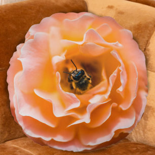 Blossom Bumble Round Cushion
