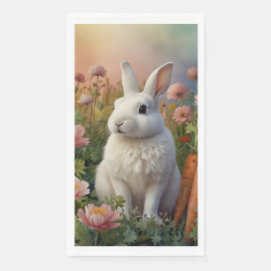 Blossom Bunny & Carrot Patch Guest Towels Napkin