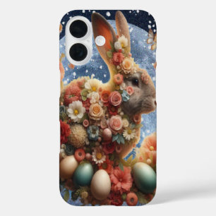Blossom Bunny Easter iPhone 16 Case