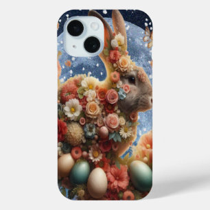 Blossom Bunny Easter iPhone 15 Case