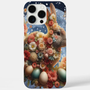 Blossom Bunny Easter iPhone 16 Pro Max Case