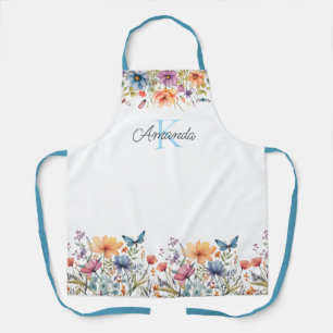 Blossom & Butterfly Personalised Apron