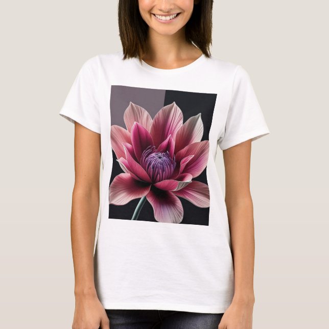 "Blossom Charm: Floral Delight Women's T-Shirt" T-Shirt (Front)