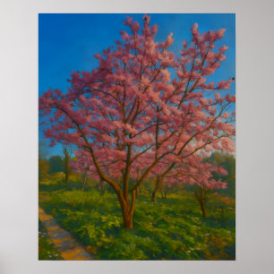 Blossom Crossroads – Spring Garden Poster