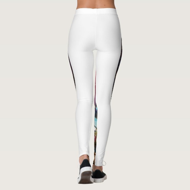 Blossom Elegance Leggings (Back)