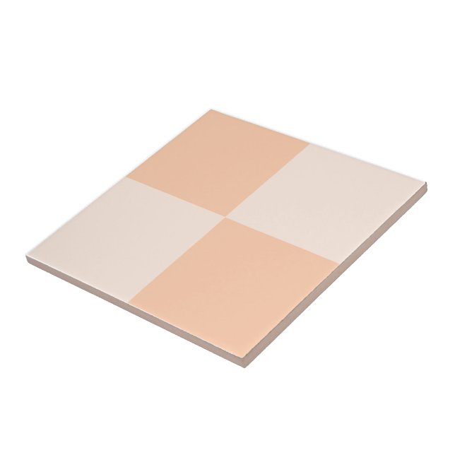 Blossom elegance salmon floral tile set Pattern 9 (Side)