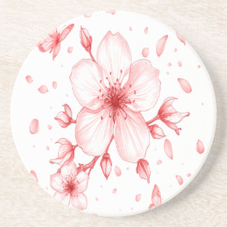 Blossom Flower Coaster  Bloom-Inspired Table Decor