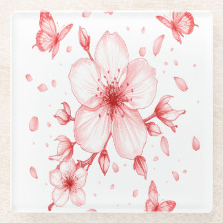 Blossom Flower Coaster  Bloom-Inspired Table Decor