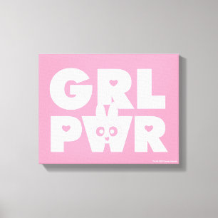 Blossom: Girl Power Canvas Print