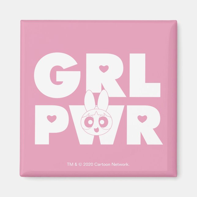 Blossom: Girl Power Magnet (Front)