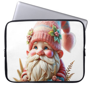 Blossom gnome laptop sleeve