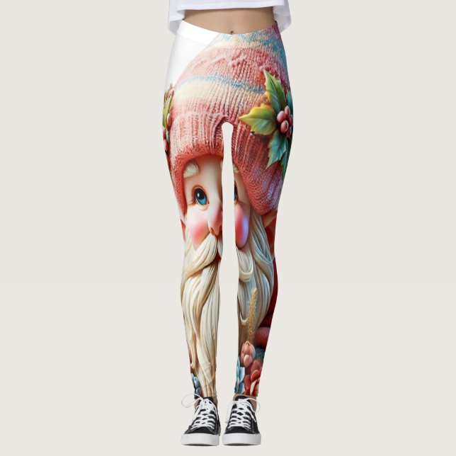 Blossom gnome  leggings (Front)