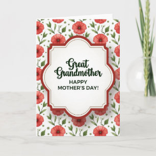 Blossom Great Mothers Day Greeting Card