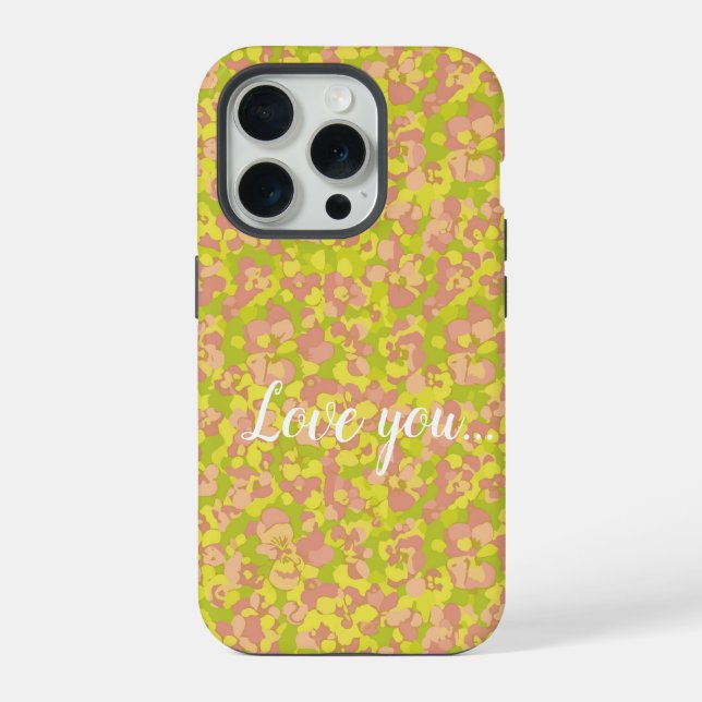Blossom Haze iPhone Case (Back)