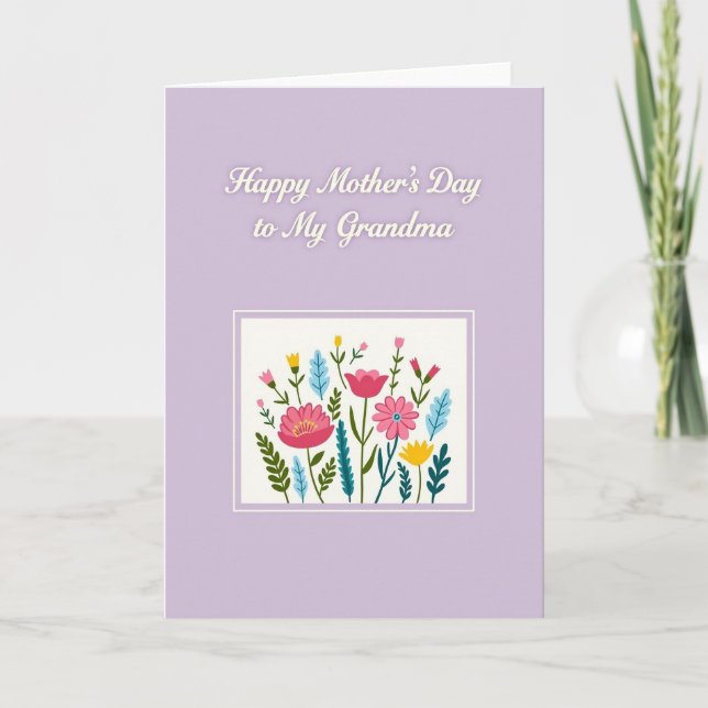 Blossom Heartfelt Mum Card (Front)