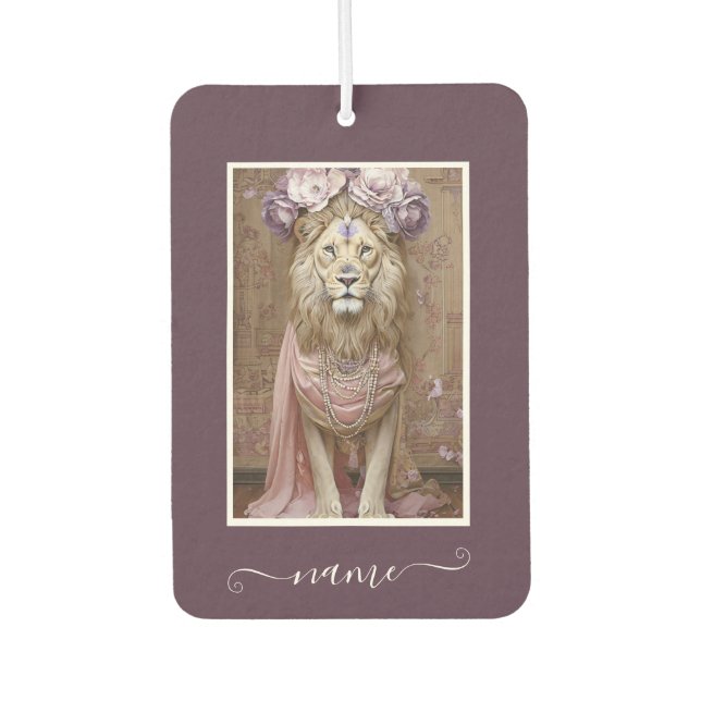 Blossom King Car Air Freshener (Front)